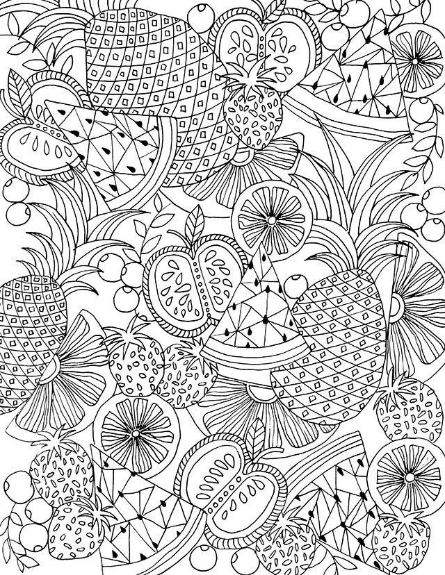 640x828 Free Coloring Page For You!