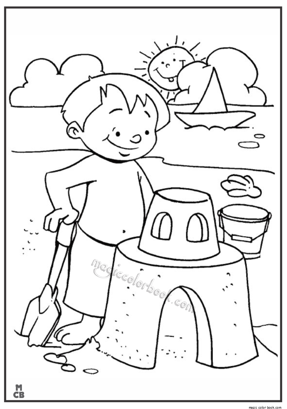 Free Summer Coloring Pages For Kids at GetDrawings | Free download