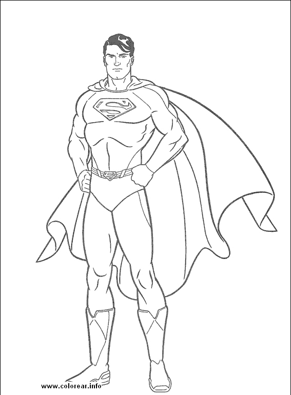 567x770 Superman Coloring Page Best Of Free Superman Coloring Pages