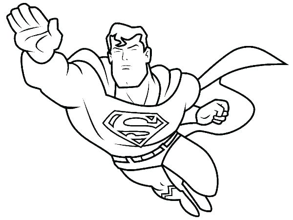 600x450 Superman Coloring Page Free Superman Coloring Pages Superman