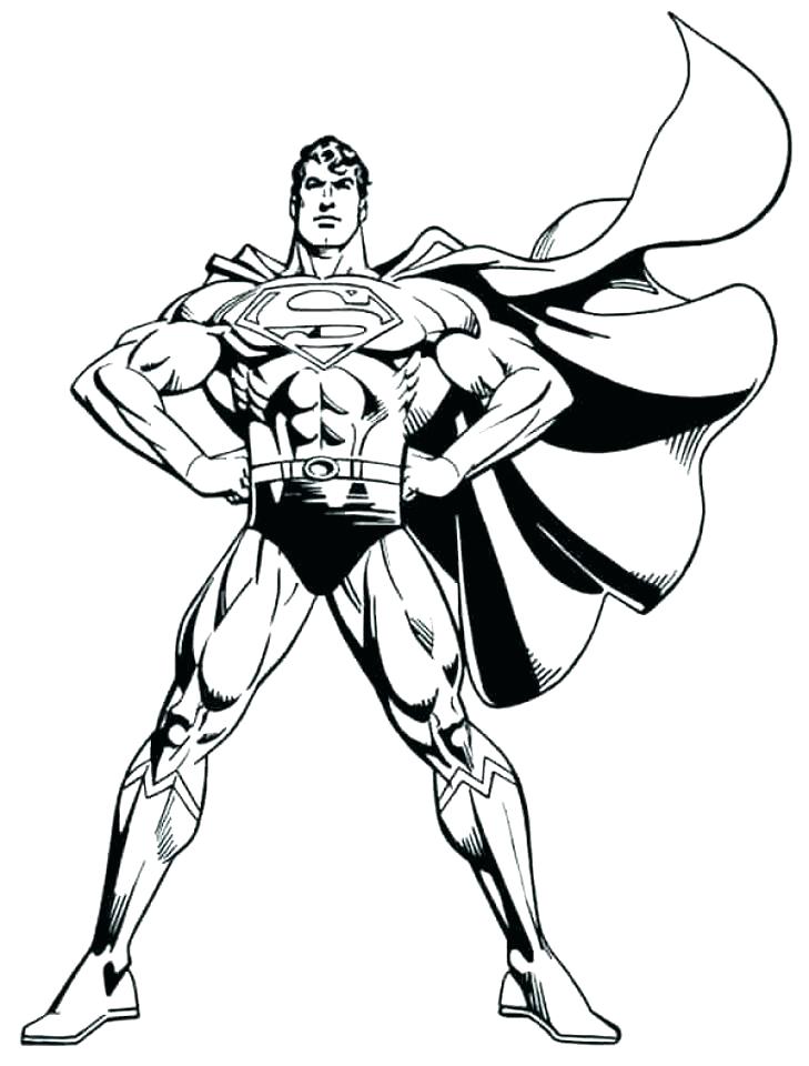729x960 Superman Printable Coloring Pages Superman Printable Coloring