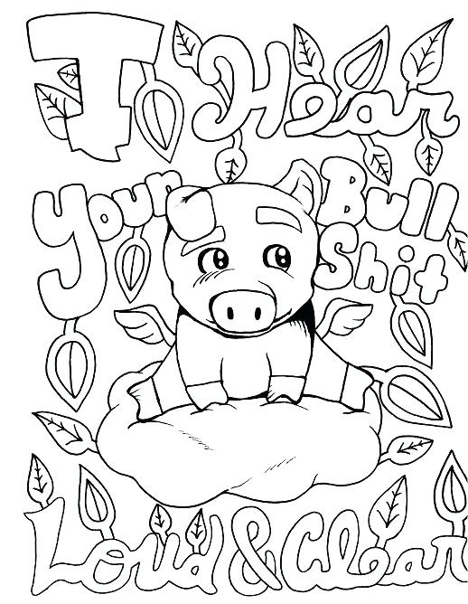 518x668 Swear Coloring Pages Free Or You May Download These Free Printable