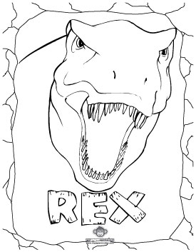 275x353 Tyrannosaurus Rex Coloring Pages