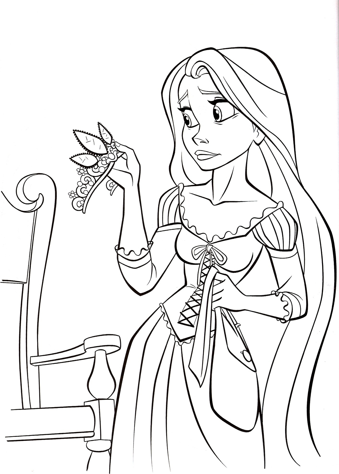 1413x1977 Free Coloring Pages Disney Awesome Free Printable Tangled Coloring