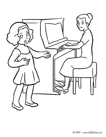 364x470 Teacher Coloring Pages Teacher In The Class Coloring Page Free