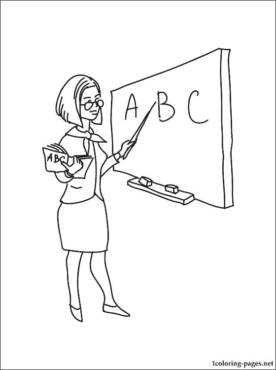 560x750 Teachers Coloring Pages Teachers Coloring Pages Coloring Page