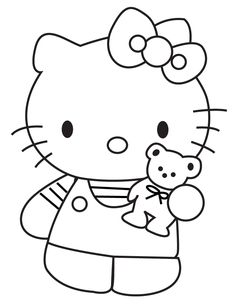 236x305 Free Printable Hello Kitty Coloring Pages For Kids Free