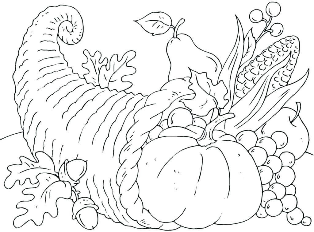 1024x755 Thanksgiving Coloring Pages Free Printable Coloring Pages That Are