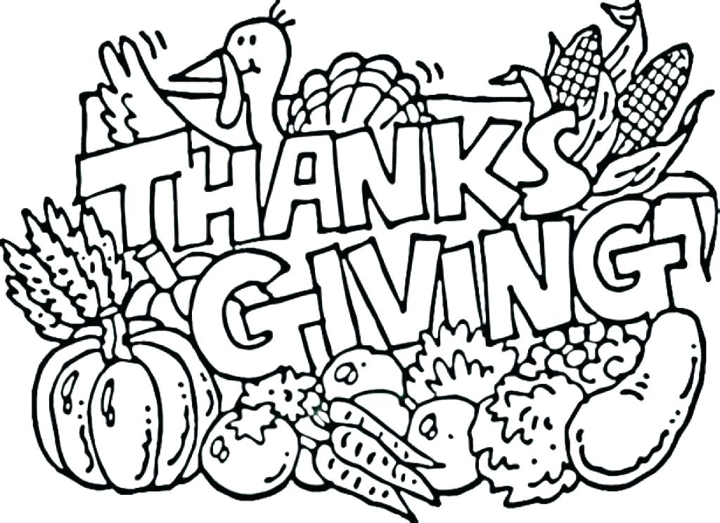 1024x744 Free Printable Thanksgiving Pictures To Color