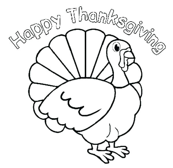 600x583 Thanksgiving Coloring Pages For Preschoolers Coloring Pages