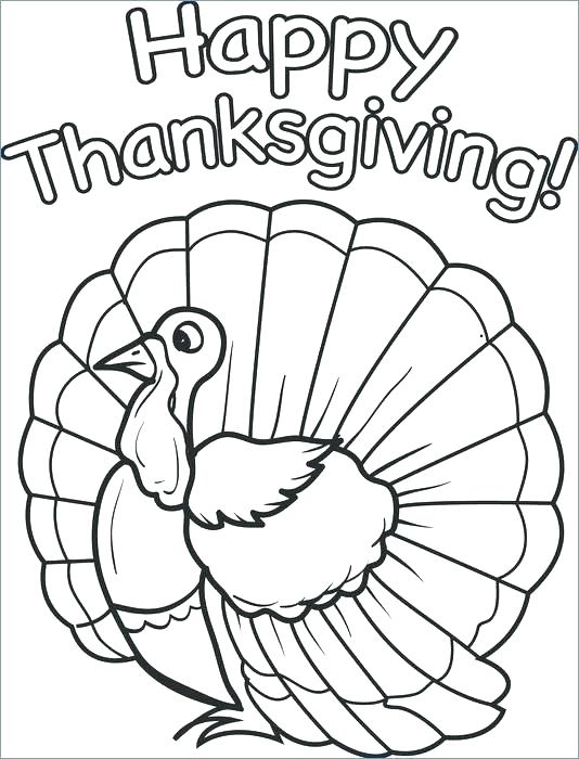 534x700 Turkey Coloring Pages For Preschoolers Free Thanksgiving Coloring