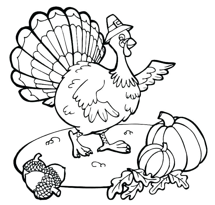 736x704 Coloring Pages Thanksgiving Icontent