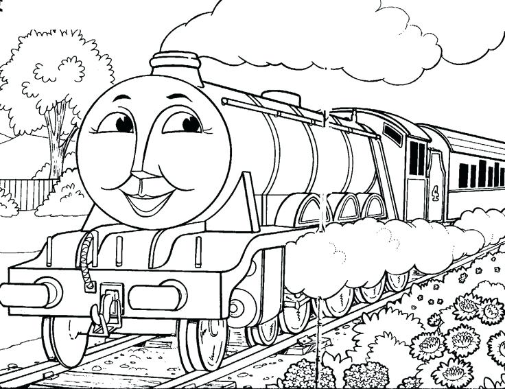 736x567 Free Printable Thomas The Train Coloring Pages Free Coloring Pages