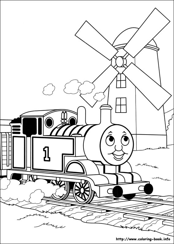 567x794 Thomas And Friends Coloring Pages