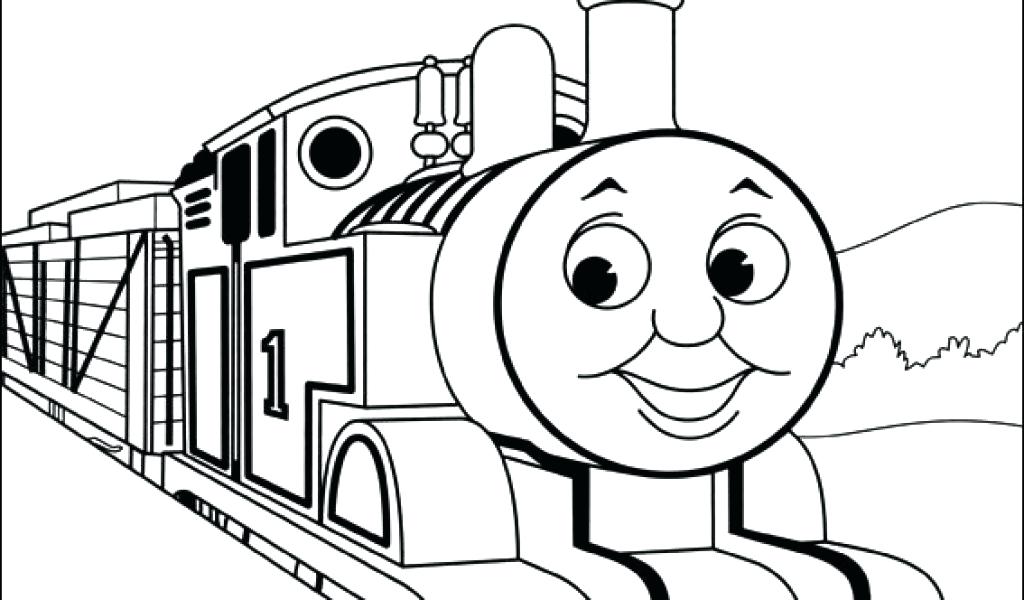 1024x600 Thomas The Train Coloring Pages Captivating Thomas And Friends