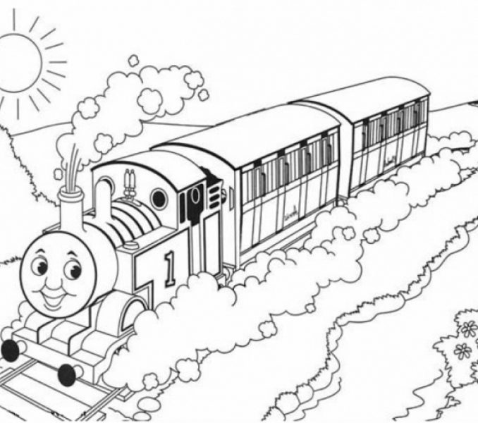 678x600 Thomas Coloring Pages Unique Thomas Coloring Pages