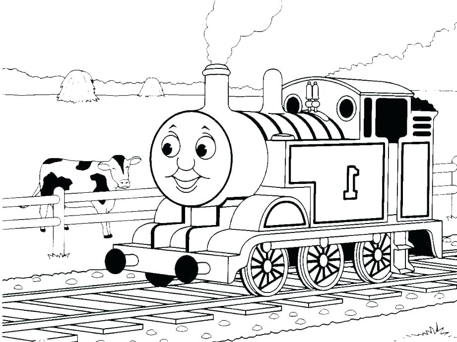 921x690 Coloring Pages Thomas