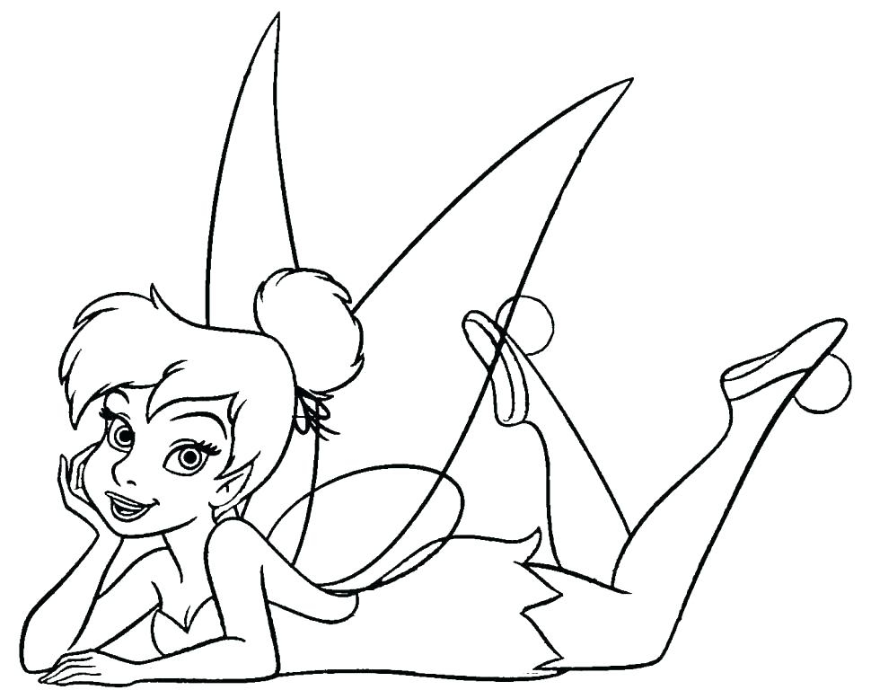 970x768 Tinkerbell Coloring Pages Free Printable Tinkerbell Coloring