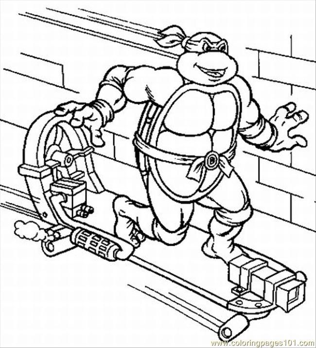 650x714 Tmnt Coloring Pages Printable Pages Lrg