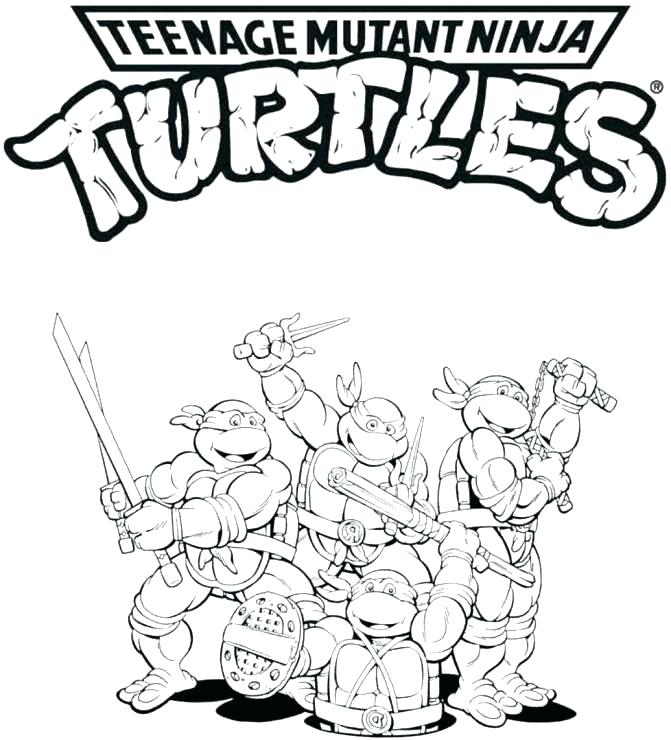 671x740 Tmnt Coloring Page Ninja Turtles Coloring Pages Tmnt Colouring