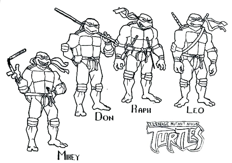 960x676 Inspiring Tmnt Coloring Page Coloring Pages Best Ninja Turtle Free