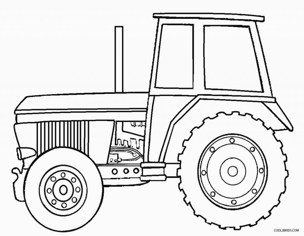 1024x795 John Deere Tractor Coloring Pages Free