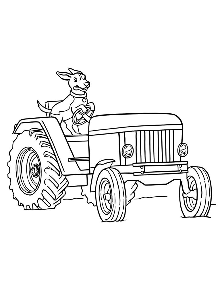 773x1000 Free Printable Tractor Coloring Pages For Kids Tractor, Free