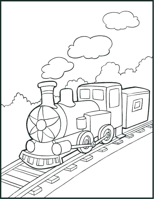 525x678 Train Coloring Pages