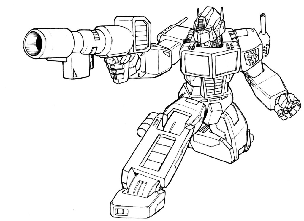 1024x746 Transformer Coloring Page Transformers Coloring Pages Coloring