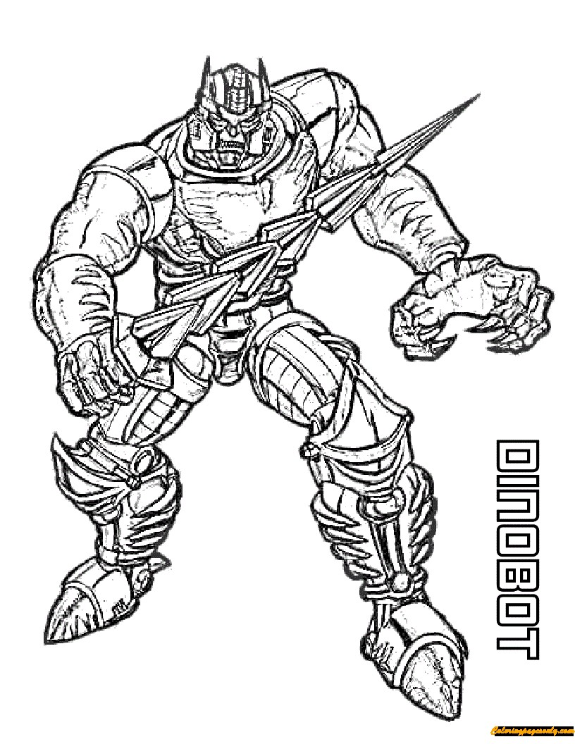816x1056 Dinosaur Transformers Coloring Pages Copy Transformers Dinobot