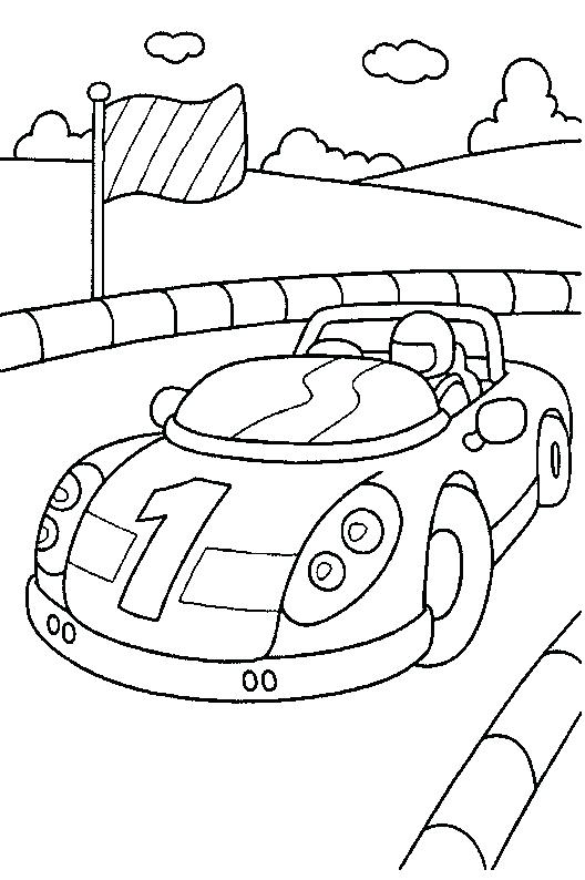 Free Transportation Coloring Pages