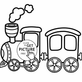 268x268 Free Printable Train Coloring Pages For Kids Train Coloring Pages