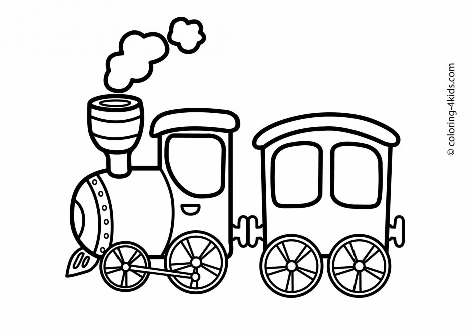 940x670 Free Printable Coloring Page Train Coloring Page Transport Land