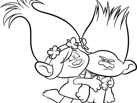 440x330 Poppy Coloring Pages Poppy Coloring Pages Trolls Coloring Pages