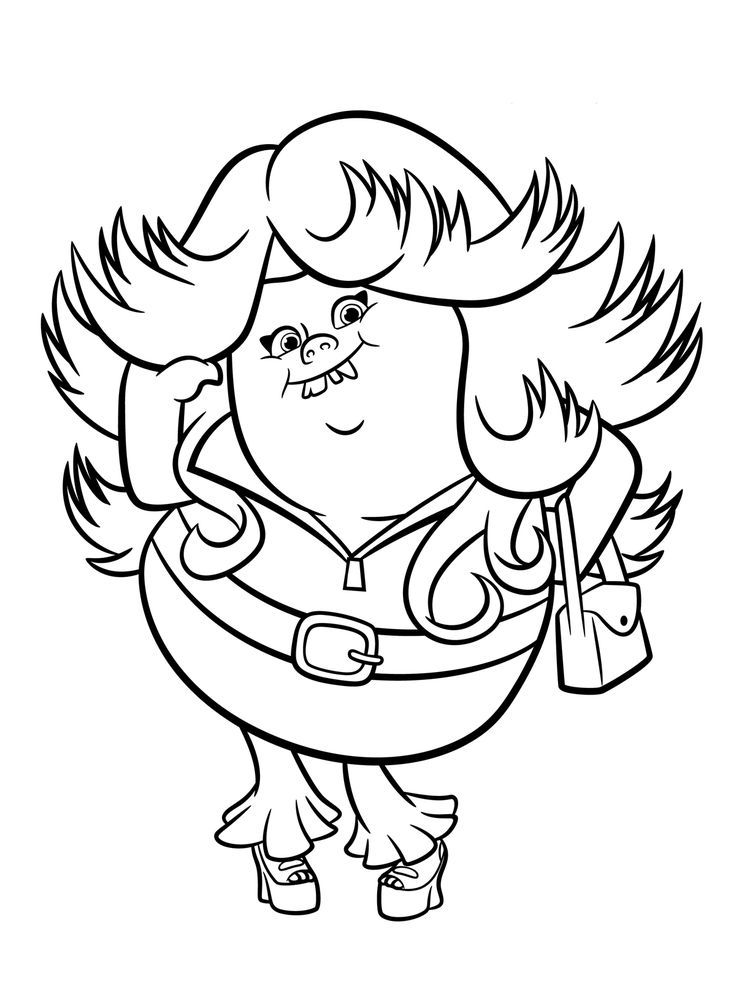 736x981 Trolls Coloring Pages To Download And Print For Free Troll