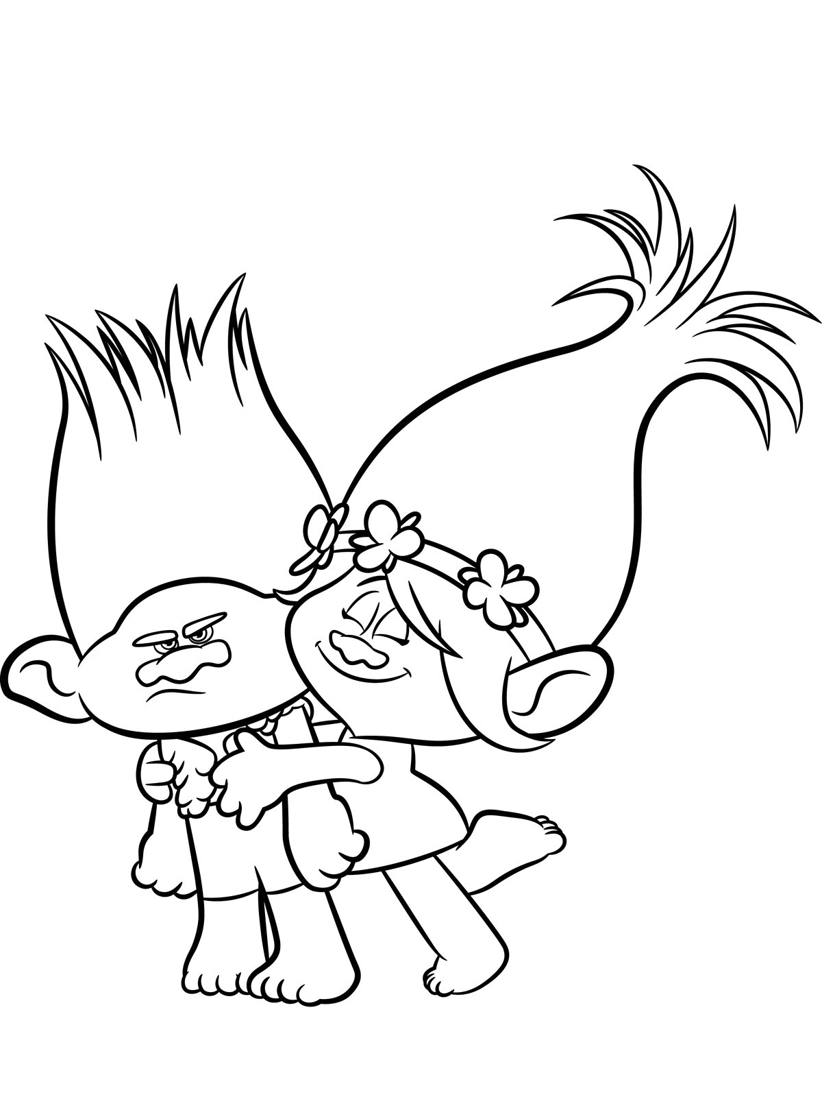 Free Trolls Coloring Pages at GetDrawings | Free download