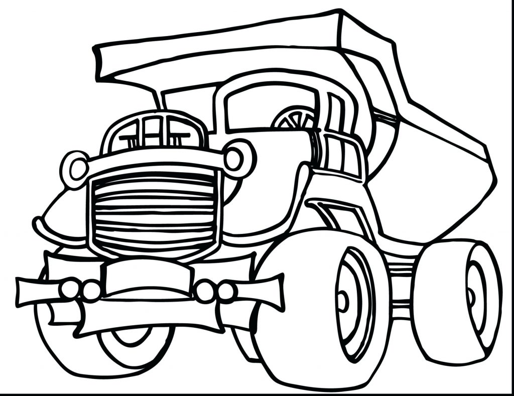 1024x789 Coloring Pages Truck Coloring Pages Magnificent Dump Printable