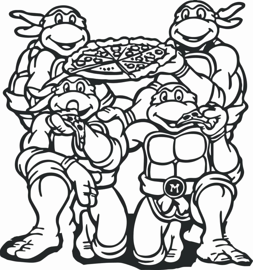 816x870 Free Turtle Coloring Pages Teenage Mutant Ninja Turtles Coloring