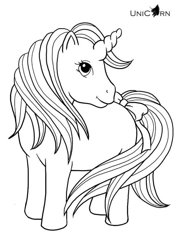 600x840 Free Unicorn Coloring Pages To Print For Kids Description