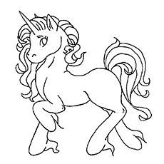 230x230 Unicorn Coloring Pages To Print