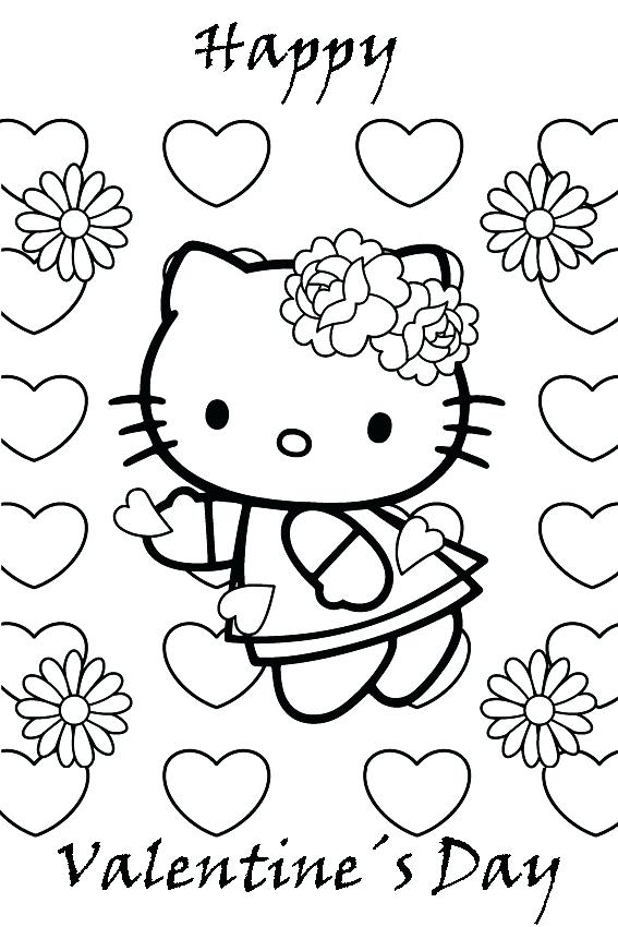 567x850 Printable Valentine Coloring Pages Free Valentine Coloring