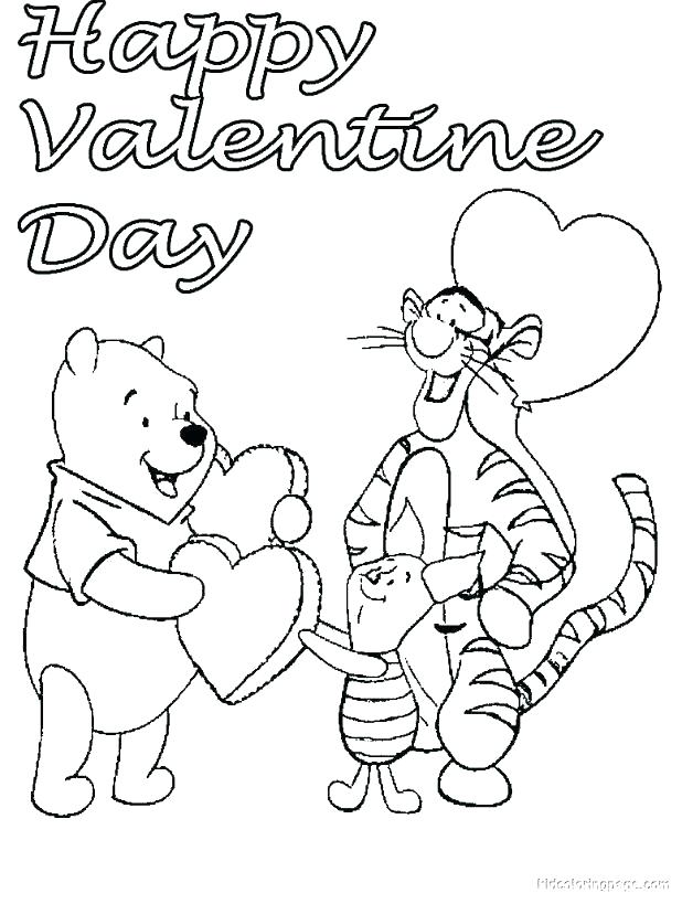 618x819 Disney Valentine Coloring Pages To Print