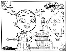 236x182 Free Printable Vampirina Coloring Pages