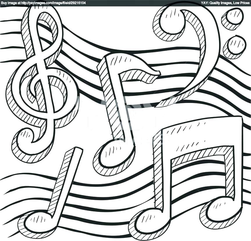 863x826 Music Coloring Pages Free Musical Coloring Page With M Text