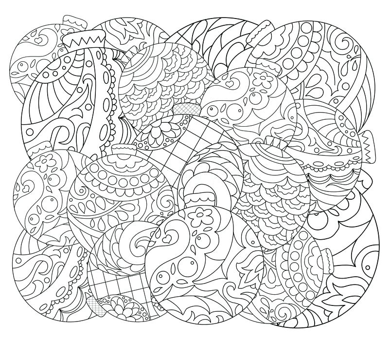 800x700 Christmas Ornaments Coloring Page Download Tree Ornament Adult
