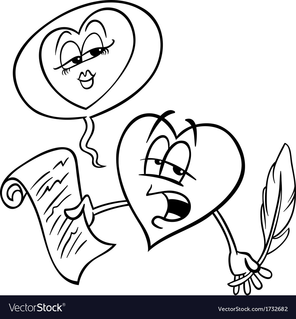 1000x1077 Colorful Love Poem Coloring Pages For Adults Heart Reading Page
