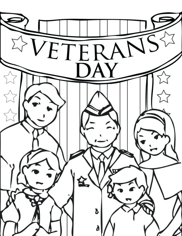 617x800 Free Veterans Day Coloring Pages Free Printable Veterans Day