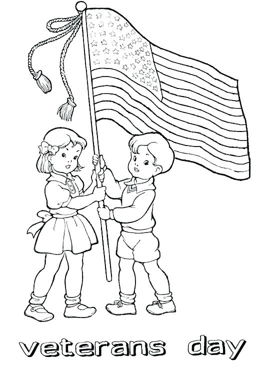 550x770 Veterans Day Coloring Pages For Preschoolers Happy Veterans Day