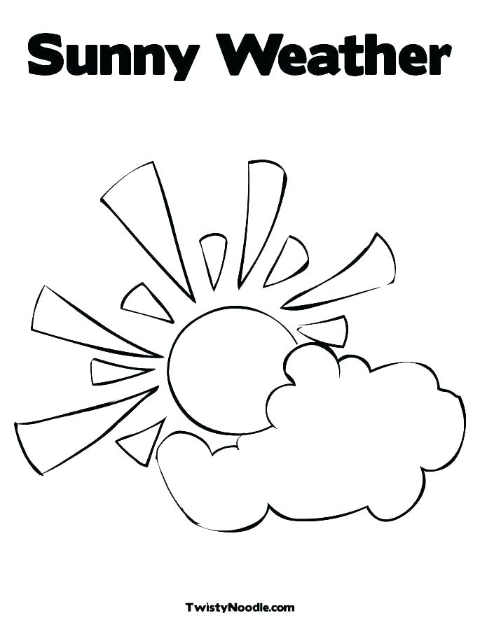 685x886 Weather Coloring Pages Spring Weather Coloring Pages Free Winter