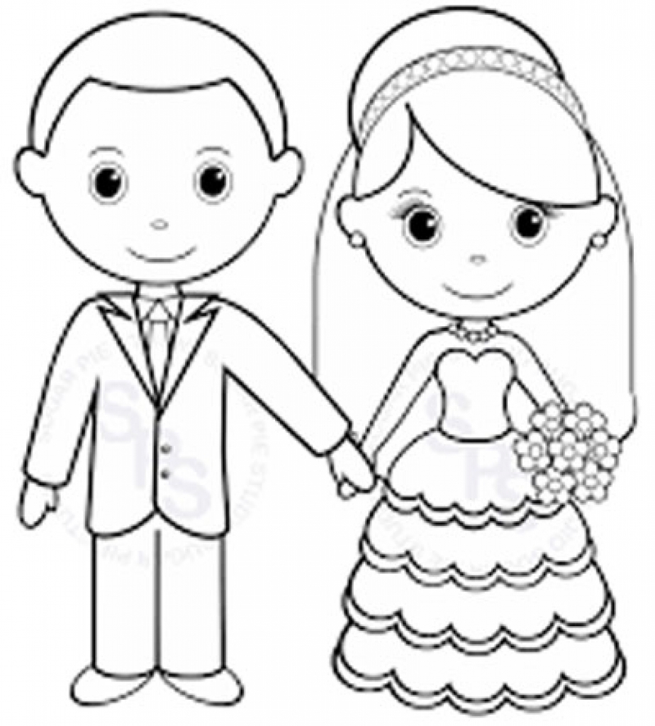 924x1024 Wedding Coloring Pages And Free